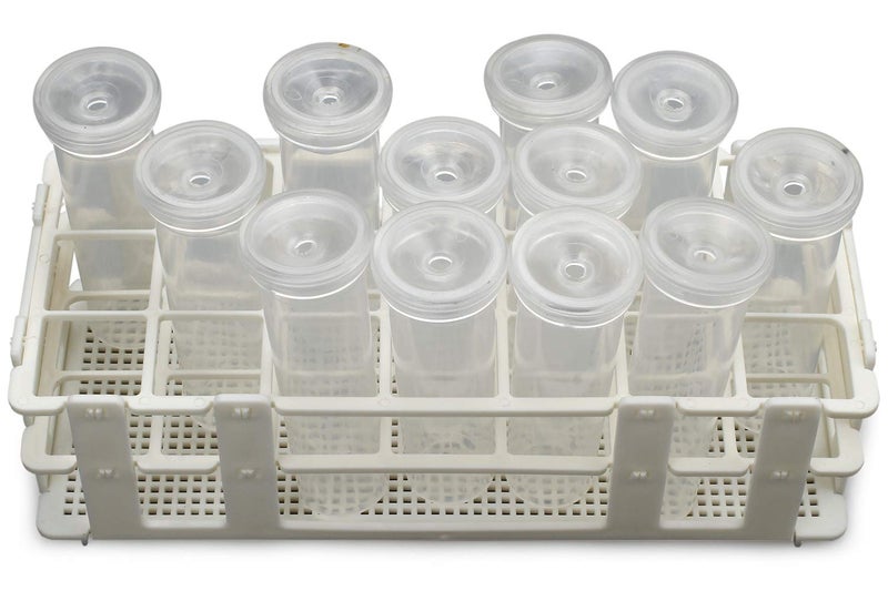 RESTCLOUD 10Pcs 60Ml Floral Tubes with Rack Holder for Milkweed Cuttings - Image 4